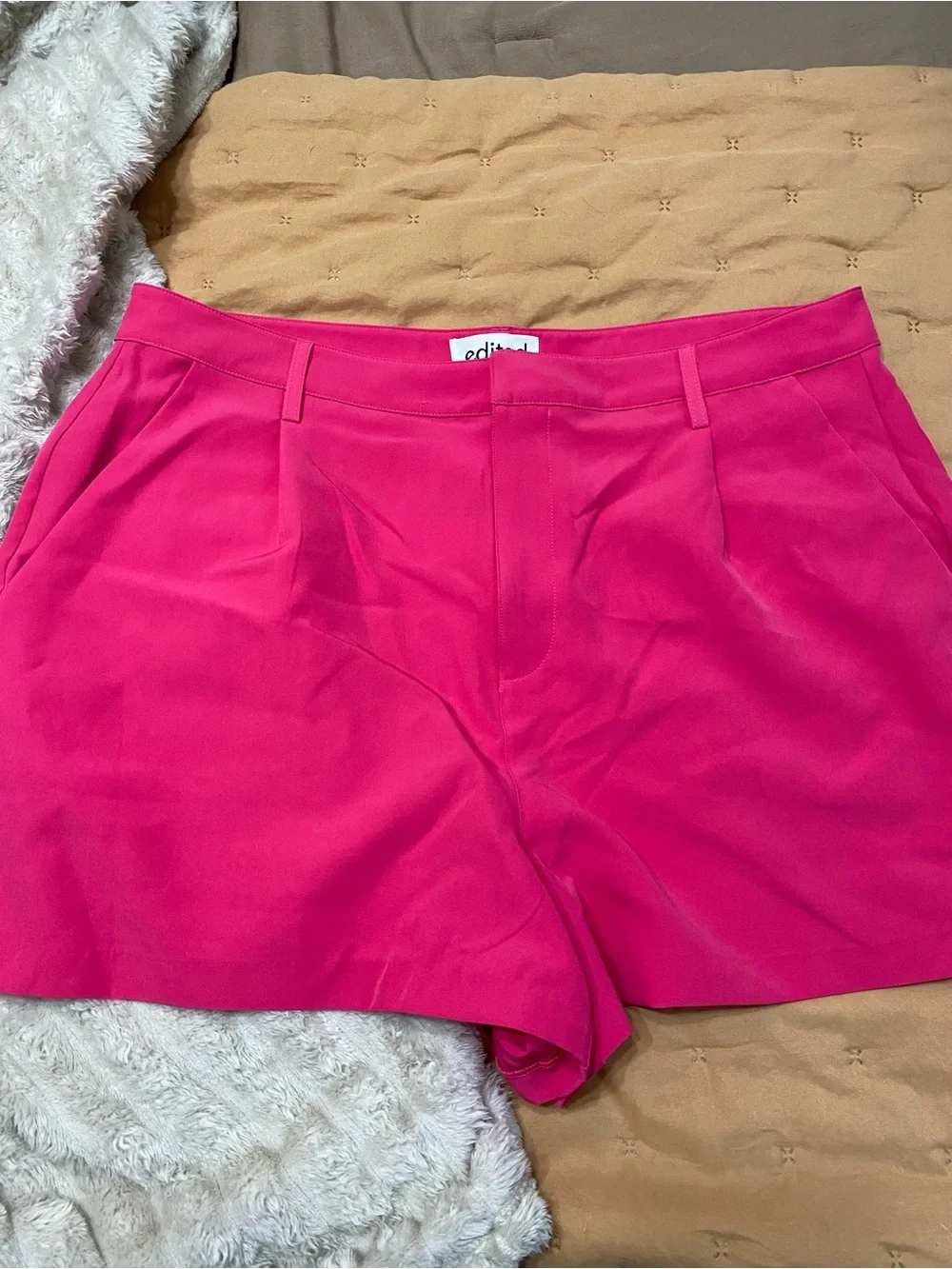 Hot Pink Women’s Tailored Shorts